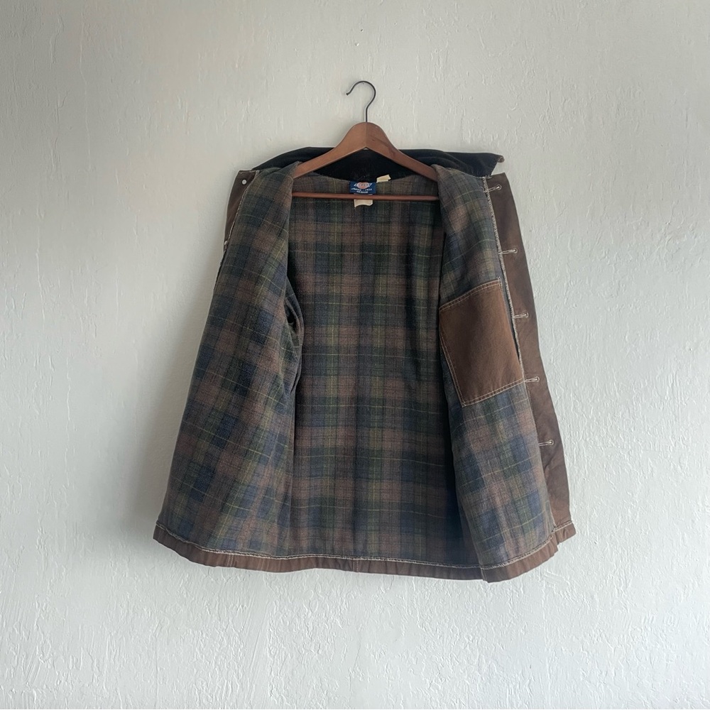 Vintage Dickies Brown Chore Coat Jacket - Picture 3 of 5